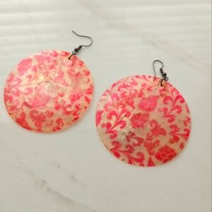 Handpainted Vintage Earrings